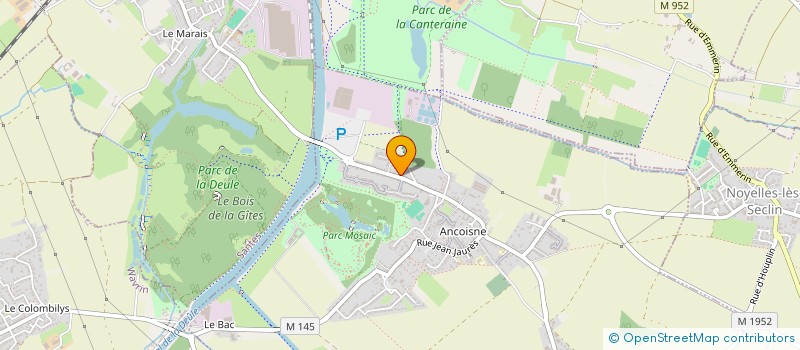 localisation de l'entreprise ASS DES COUREURS DE FOND NORD PDC  HOUPLIN-ANCOISNE