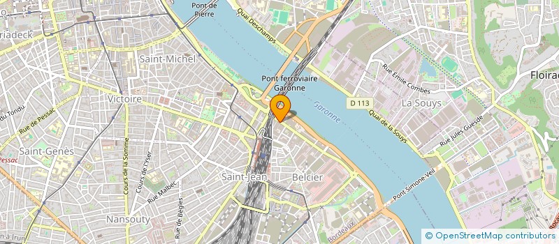 localisation de l'entreprise ASS DES DISCOTHEQUES DE GIRONDE à BORDEAUX