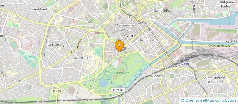 localisation de l'entreprise ASS DES DOCTEURS GODARD ET NOCQUET à CAEN