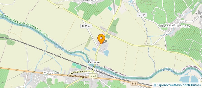 localisation de l'entreprise ASS DES ECURIES DE LA NOUE à CHATILLON-SUR-MARNE