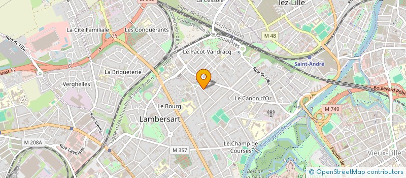 localisation de l'entreprise ASS DES EDITEURS NORD ET PAS DE CALAIS à LAMBERSART