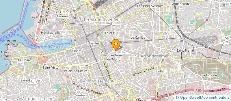 localisation de l'entreprise ASS DES ELEVES DE L'IMF à MARSEILLE