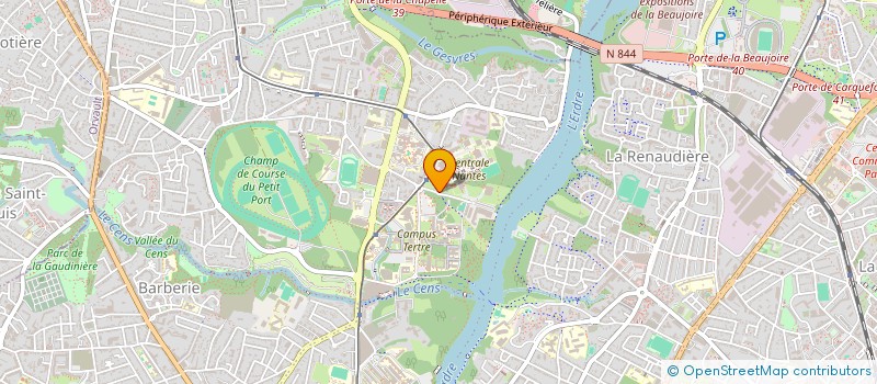 localisation de l'entreprise ASS DES ELEVES INGENIEURS ENSM à NANTES