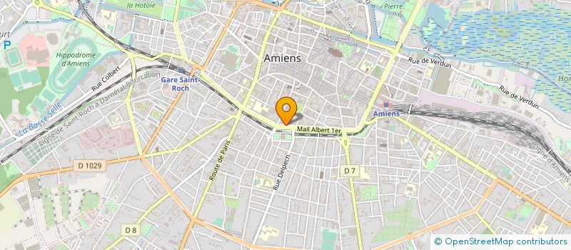 localisation de l'entreprise ASS DES ELUS COMMUNISTES DU C.R.P à AMIENS