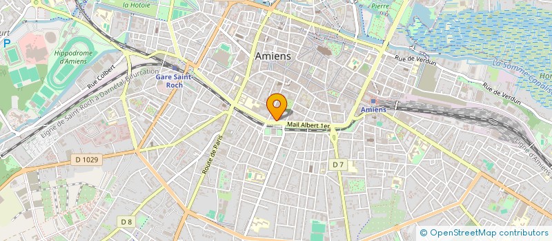 localisation de l'entreprise ASS DES ELUS VERTS DE PICARDIE à AMIENS