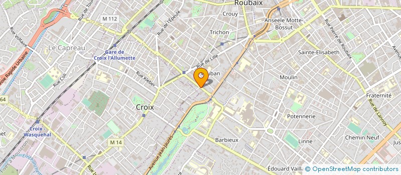 localisation de l'entreprise ASS DES EMETTEURS REUNIS à ROUBAIX