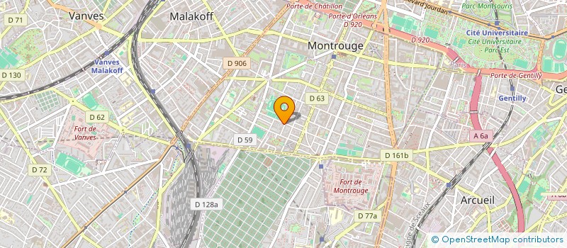 localisation de l'entreprise ASS DES ENFANTS DU MONDE à MONTROUGE