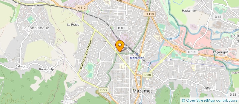 localisation de l'entreprise ASS DES ENTREP DE LA MODE DU SUD DU TARN  AUSSILLON