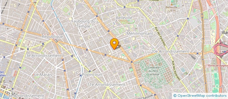 localisation de l'entreprise ASS DES ESSAIS THEATRAUX  PARIS 11