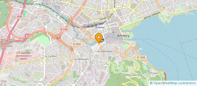 localisation de l'entreprise ASS DES ETUDIANTS EN EXPERTISE COMPTABLE D'ANNECY à ANNECY