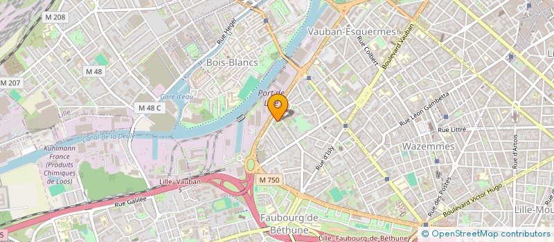 localisation de l'entreprise ASS DES FALUCHARDS DE LILLE à LILLE
