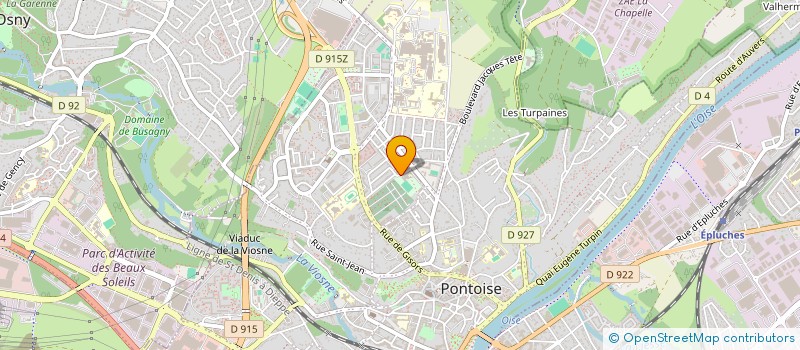 localisation de l'entreprise ASS DES FAMILLES DE PONTOISE CORDELIERS à PONTOISE