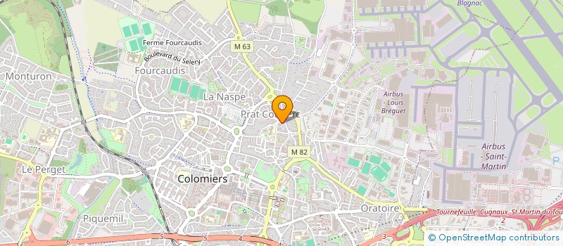 localisation de l'entreprise ASS DES FAMILLES DE TRAUMATISES CRANIENS à COLOMIERS