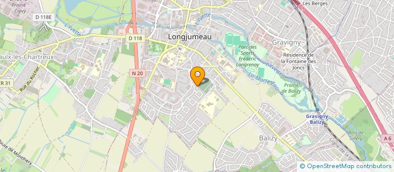 localisation de l'entreprise ASS DES FAMILLES LONGJUMEAU à LONGJUMEAU