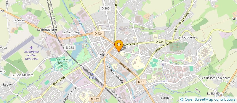 localisation de l'entreprise ASS DES FAMILLES NOMBREUSES à FLERS