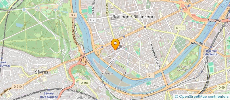 localisation de l'entreprise ASS DES FEMMES AFRICAINES DE BOULOGNE à BOULOGNE-BILLANCOURT