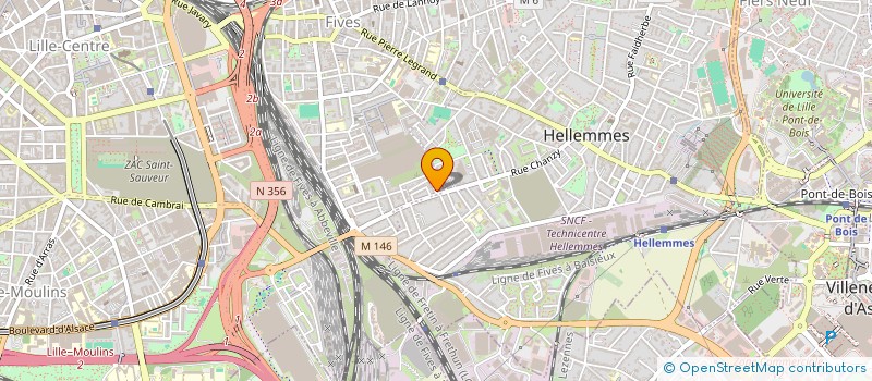 localisation de l'entreprise ASS DES FEMMES DE LA CORNE D'AFRIQUE à LILLE
