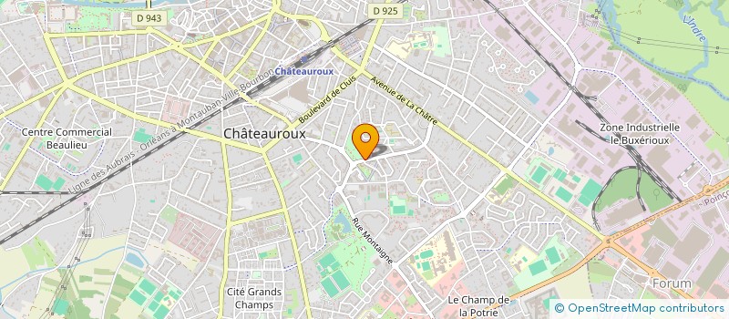 localisation de l'entreprise ASS DES FRANCAIS MUSULMANS DE L INDRE à CHATEAUROUX