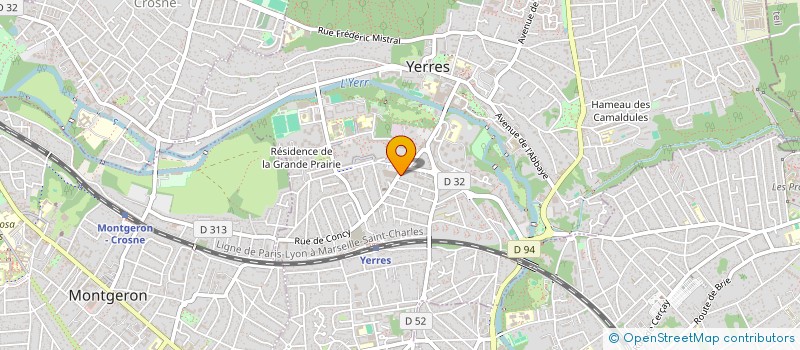 localisation de l'entreprise ASS DES FRANCHISES AVIS IMMOBILIER à YERRES