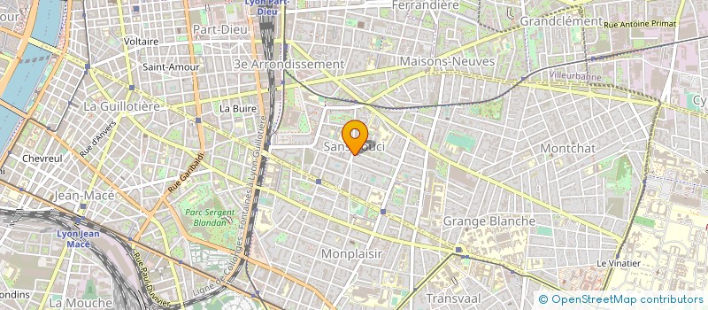 localisation de l'entreprise ASS DES FRANCISCAINES DE SEILLON  LYON