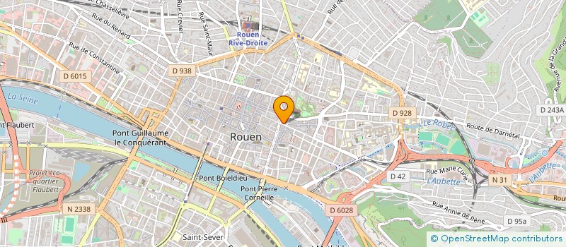 localisation de l'entreprise ASS DES GALERIES D ART PROFESSIONNELLES à ROUEN