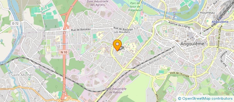 localisation de l'entreprise ASS DES GENS DU VOYAGES à ANGOULEME