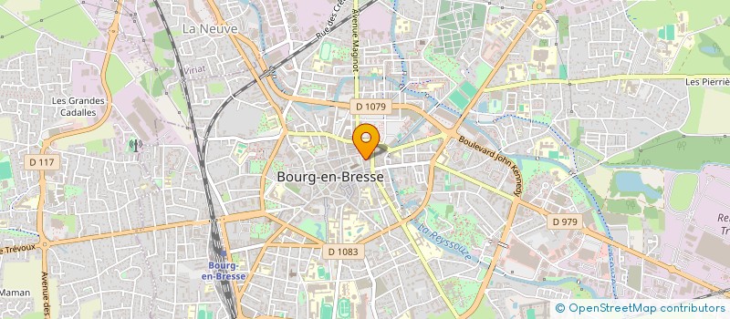 localisation de l'entreprise ASS DES GITES RURAUX à BOURG-EN-BRESSE