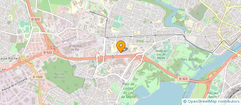 localisation de l'entreprise ASS DES HABITANTS DE LA BARRE à ANGERS