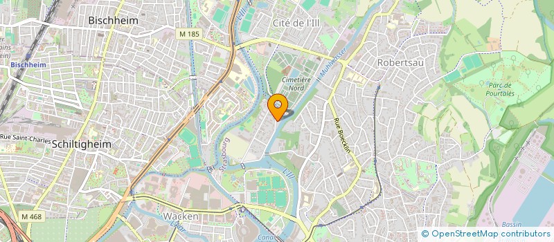 localisation de l'entreprise ASS DES HONNEURS HEREDITAIRES à STRASBOURG