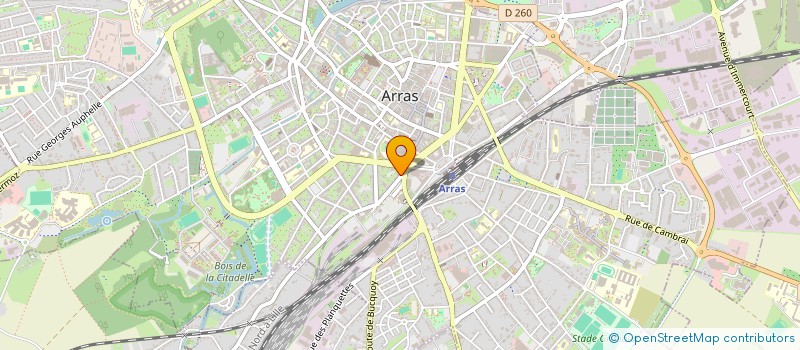 localisation de l'entreprise ASS DES HUISSIERS D'ARRAS à ARRAS