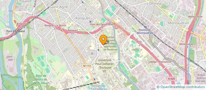 localisation de l'entreprise ASS DES INGENIEURS DE L'INSA DE TOULOUSE à TOULOUSE