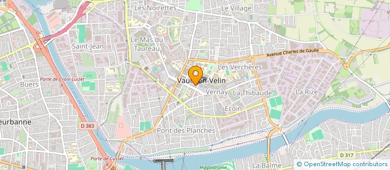 localisation de l'entreprise ASS DES INGENIEURS DES TRAVAUX PUBLICS DE L ETAT à VAULX-EN-VELIN