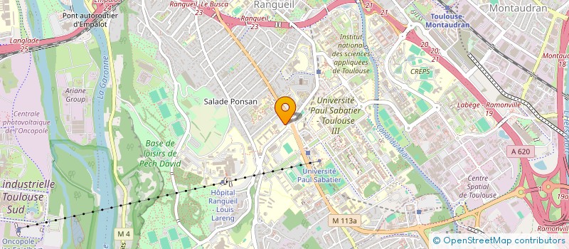 localisation de l'entreprise ASS. DES INTERNES EN MEDECINE GENERALE DE MIDI PYRENNEES à TOULOUSE