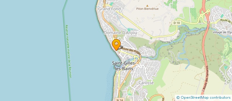 localisation de l'entreprise ASS DES JEUNES ACTIFS DE L'ETANG à SAINT-PAUL