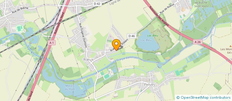 localisation de l'entreprise ASS DES JEUNES ROEUXOIS AU SENEGAL  RUX