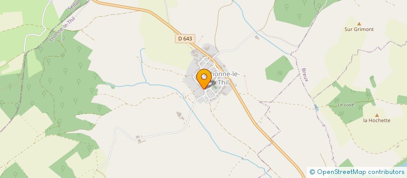 localisation de l'entreprise ASS DES JOYEUX COMPAGNONS à THONNE-LE-THIL