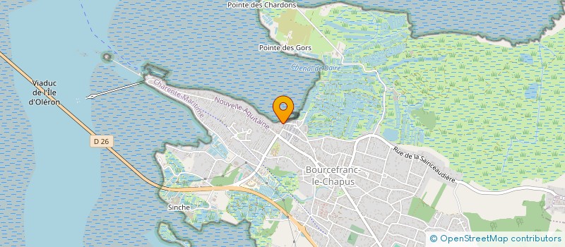 localisation de l'entreprise ASS DES LASSES MARENNAISES  BOURCEFRANC-LE-CHAPUS