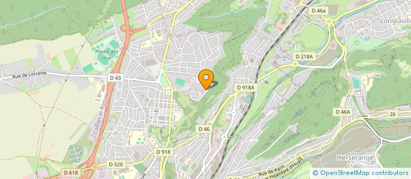 localisation de l'entreprise ASS DES LIVRES ET VOUS à LONGWY