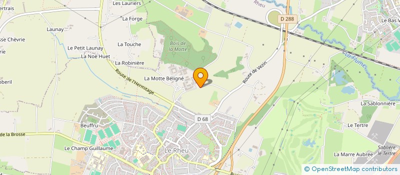 localisation de l'entreprise ASS DES LIVRES GENEALOGIQUES COLLECTIFS DES RACES LOCALES DE PORCS DITE LIGERAL à PACE