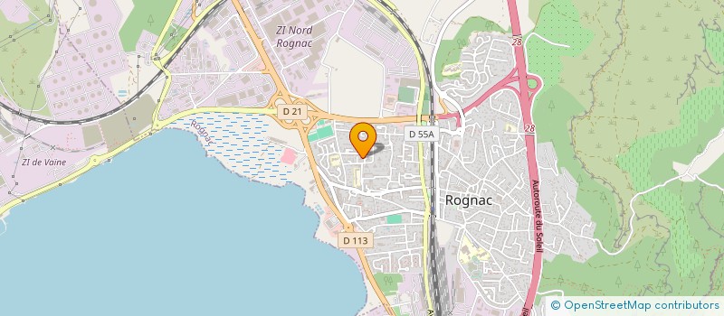 localisation de l'entreprise ASS DES LOCATAIRES DU MONTAIGNE  ROGNAC