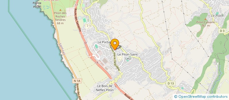 localisation de l'entreprise ASS DES MARMOUZETTES DU PITON à SAINT-LEU