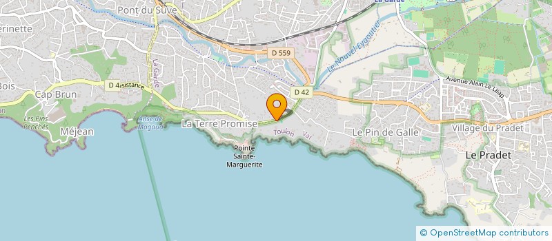 localisation de l'entreprise ASS DES MERES DE FAMILLE NOMBREUSE à LA GARDE