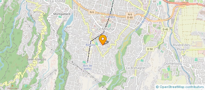 localisation de l'entreprise ASS DES MOHELIENS DE LA REUNION à SAINT-DENIS