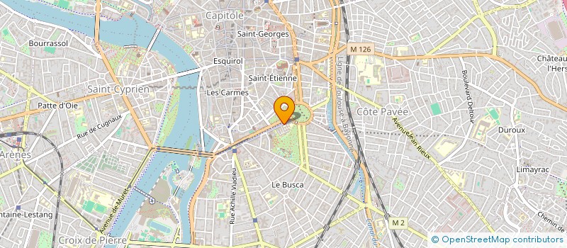 localisation de l'entreprise ASS DES MONITEURS DE L'ENSEIGNEMENT SUPERIEUR DE L'ACADEMIE DE TOULOUSE  TOULOUSE