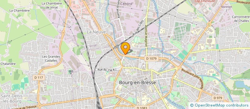 localisation de l'entreprise ASS DES MUSULMANS DE L AIN à BOURG-EN-BRESSE