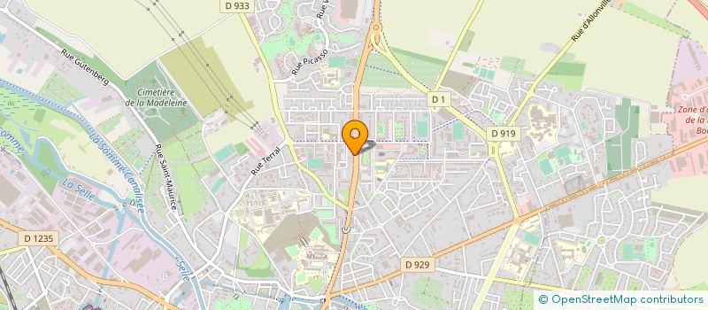 localisation de l'entreprise ASS DES MUSULMANS DE PICARDIE à AMIENS