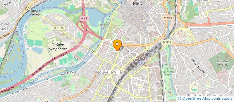 localisation de l'entreprise ASS DES OEUVRES DES ECOLES PUBLIQUES à METZ