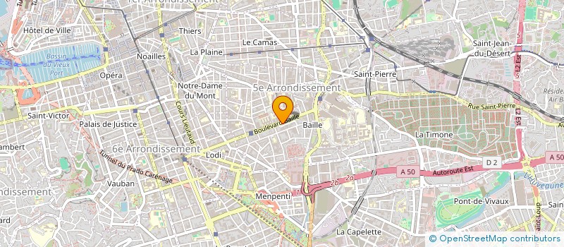 localisation de l'entreprise ASS DES OMNIPRATICIENS à MARSEILLE