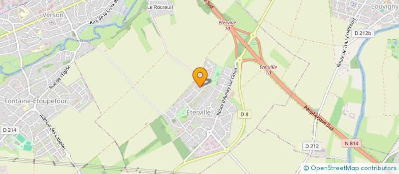 localisation de l'entreprise ASS DES PARENTS D ELEVES D ETERVILLE  ETERVILLE