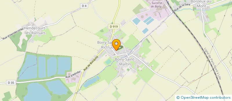 localisation de l'entreprise ASS DES PARENTS D ELEVES DE BOIRY à BOIRY-SAINTE-RICTRUDE